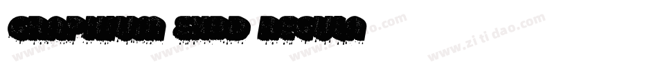 Graphium ExBd Regula字体转换